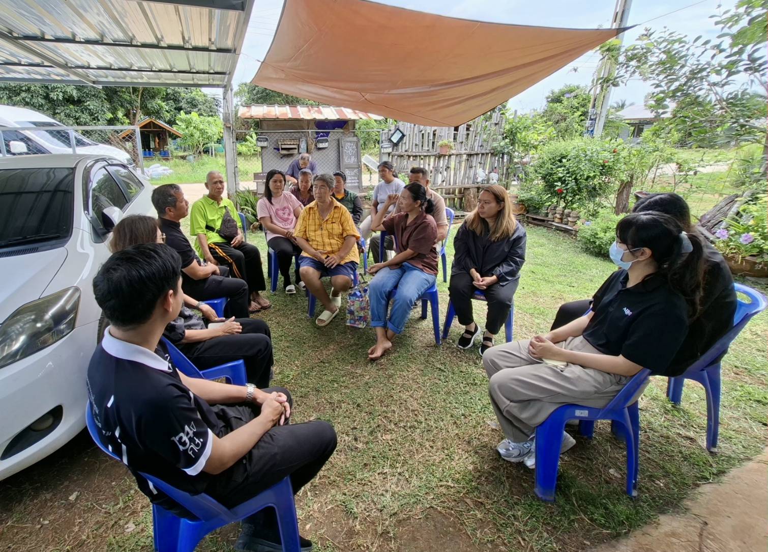 title - ผู้ตรวจราชการ ส.ป.ก. ลงพื้นที่ตรวจเยี่ยมเกษตรกรกลุ่มวิสาหกิจชุมชนพืชผักอินทรีย์และผลิตภัณฑ์แปรรูปทุ่งขนานในนิคมเศรษฐกิจพอเพียง ในเขตปฏิรูปที่ดินจังหวัดจันทบุรี